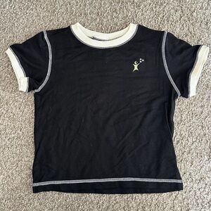 Black tee shirt for kids size small 2t-3T